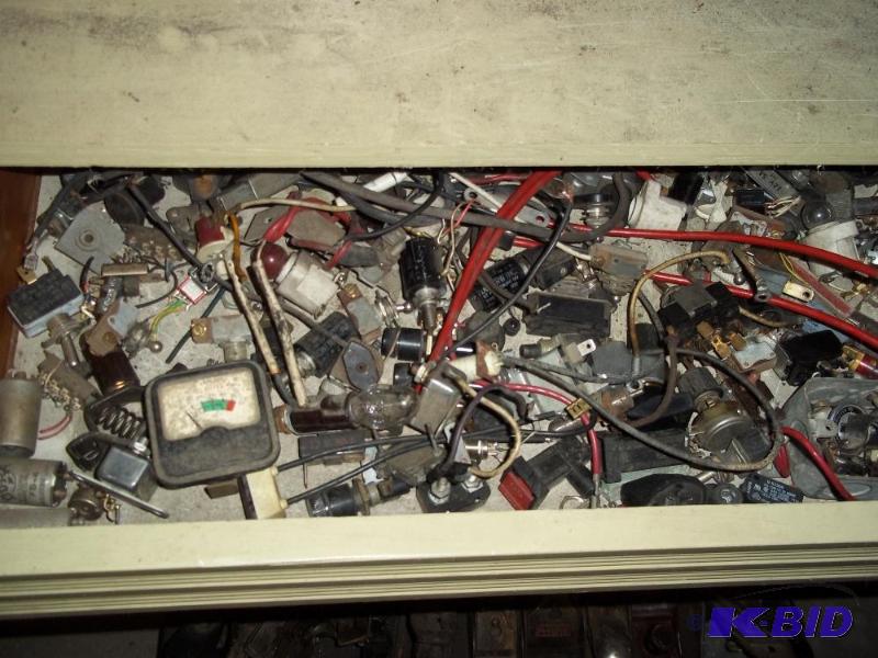 drawer full of electrical switches....
