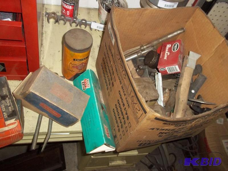 Tire patch and repair tools...