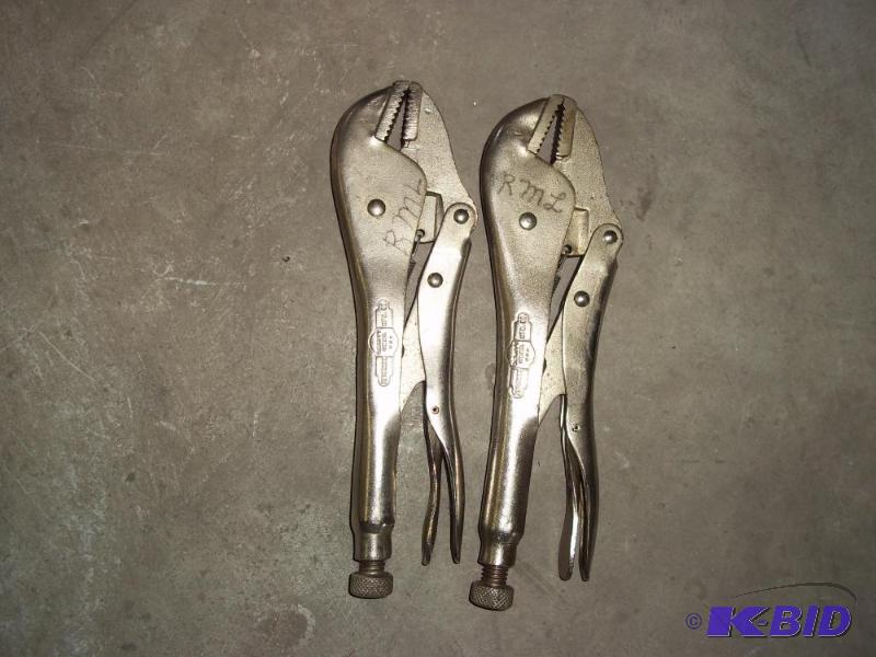 2 vise grips...