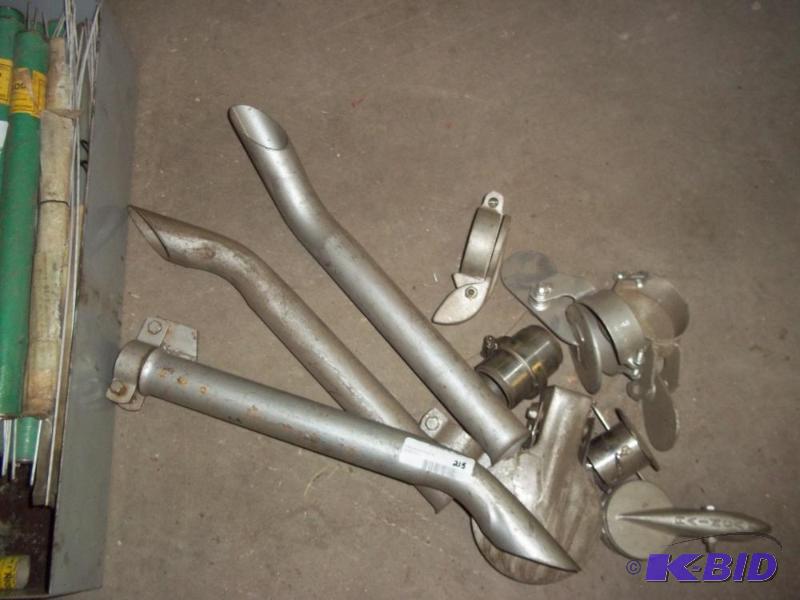 Exhaust covers and pipes...