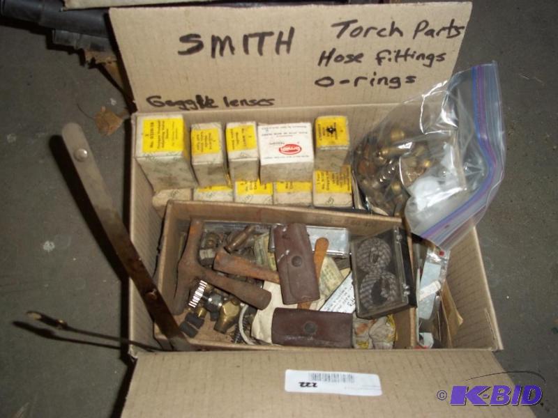 Smiths torch parts, o-rings, hose fittings...