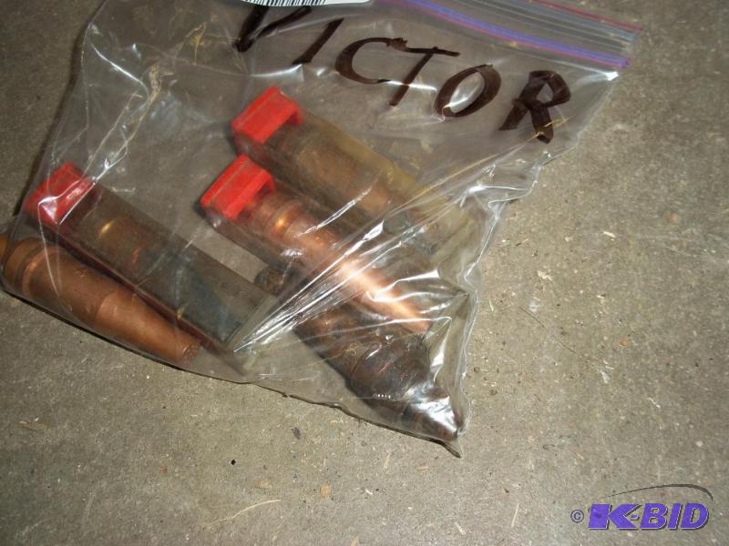Victor cutting tips, new and used...
