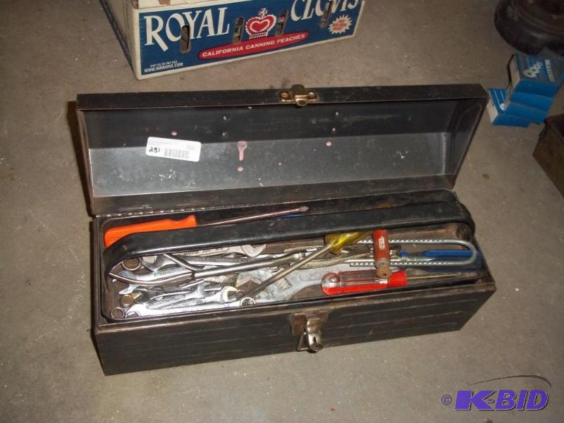 Tool box with tools...