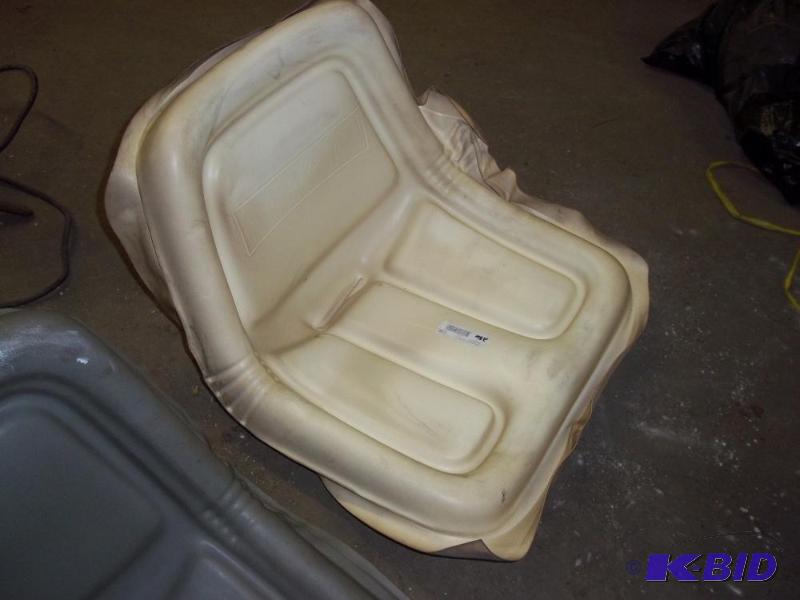 Tractor seat white...