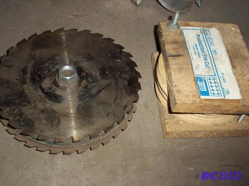 Sanding disks 5&quot and 7&quot...