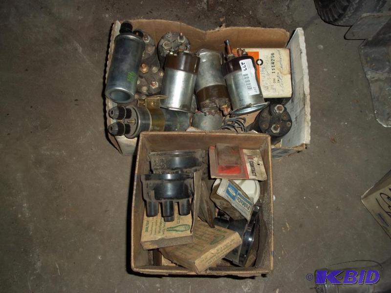 Misc Solenoids, distributor caps and points...