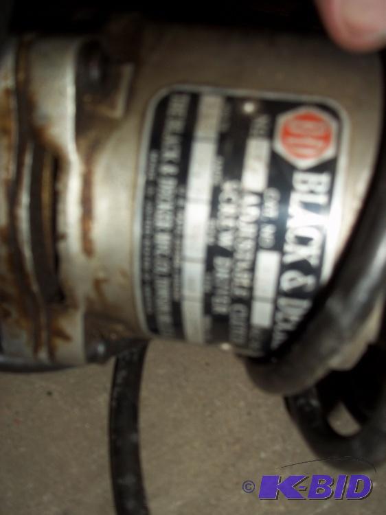 Black and Decker Drill with quick change chuc...