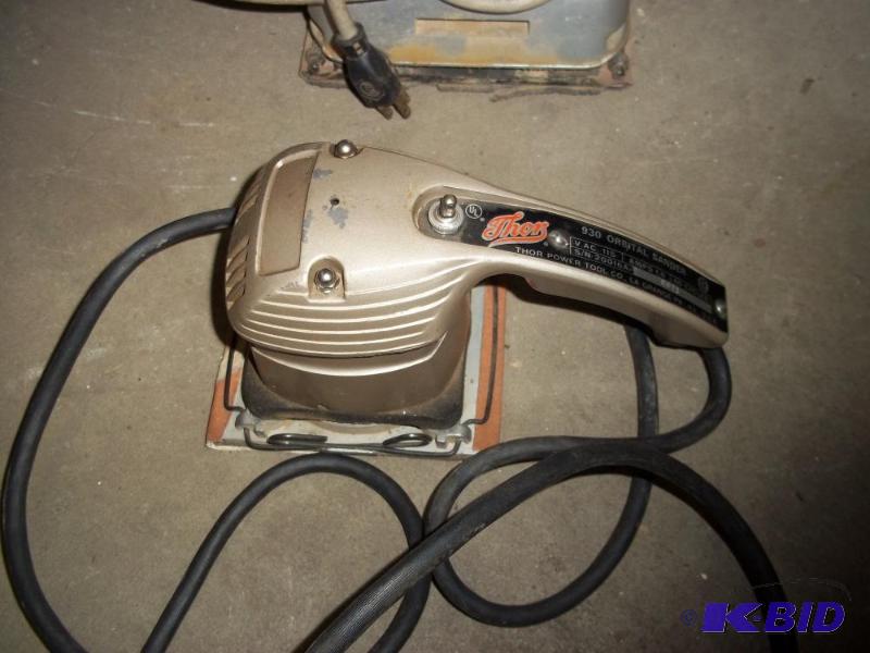 Thor Orbital Sander   Consignor states works ...