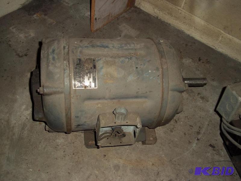 Wagner Motor   3 horsepower  1750 rpm  1 phas...