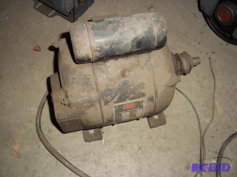 KC Motor   12 horsepower  1725 rpm  1 phase ...