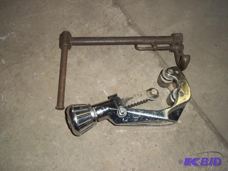 Tubing cutter and sink wrench...