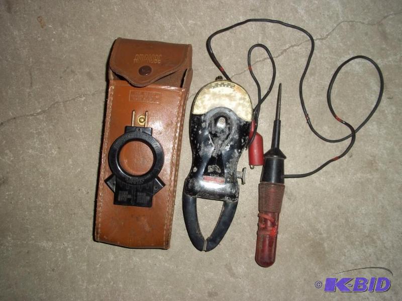 Amp probe with case and test light....