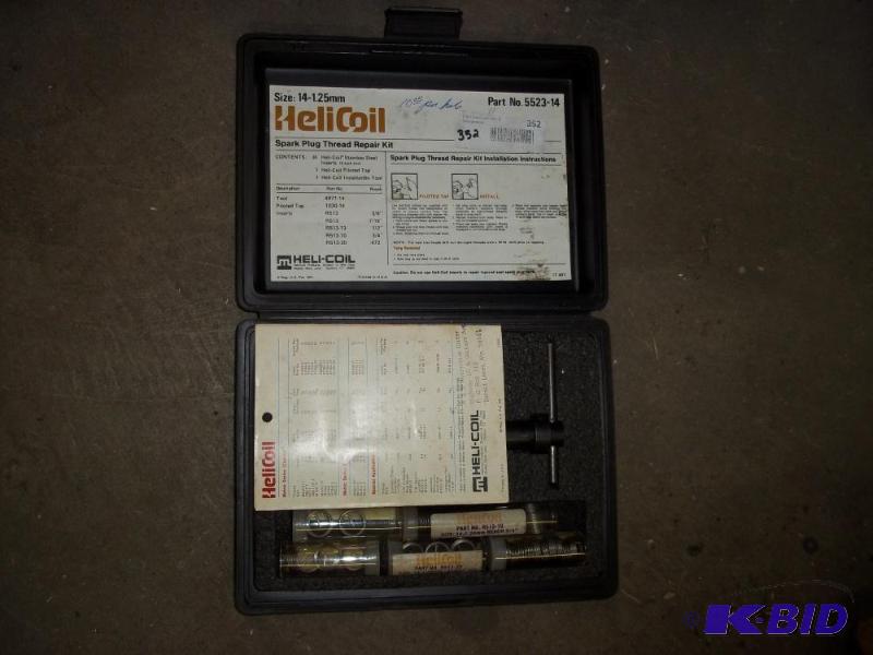 Heli-Coil Spark Plug Repair Kit...