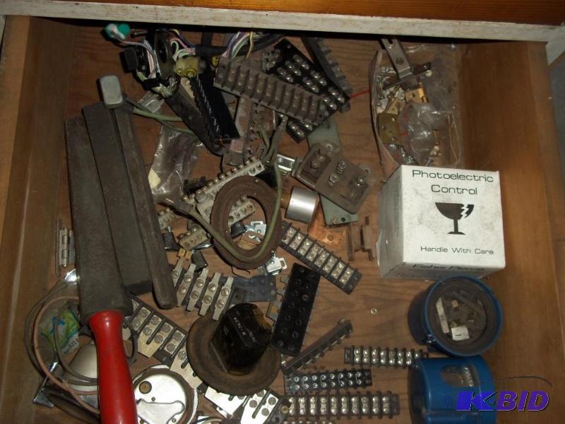 Drawer of Miscellaneous electrical terminals...