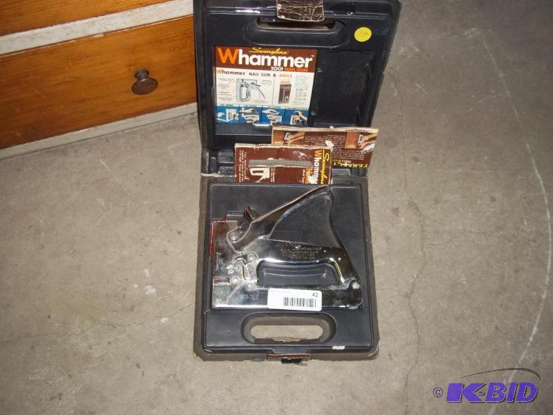 Staple gun with case...