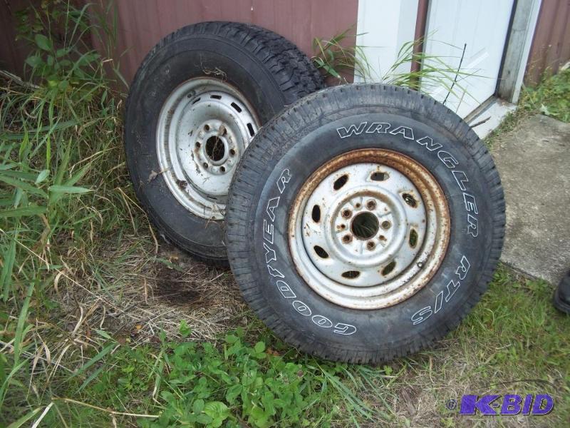 2 Tires   23575R15  24575R16  Both tires wo...