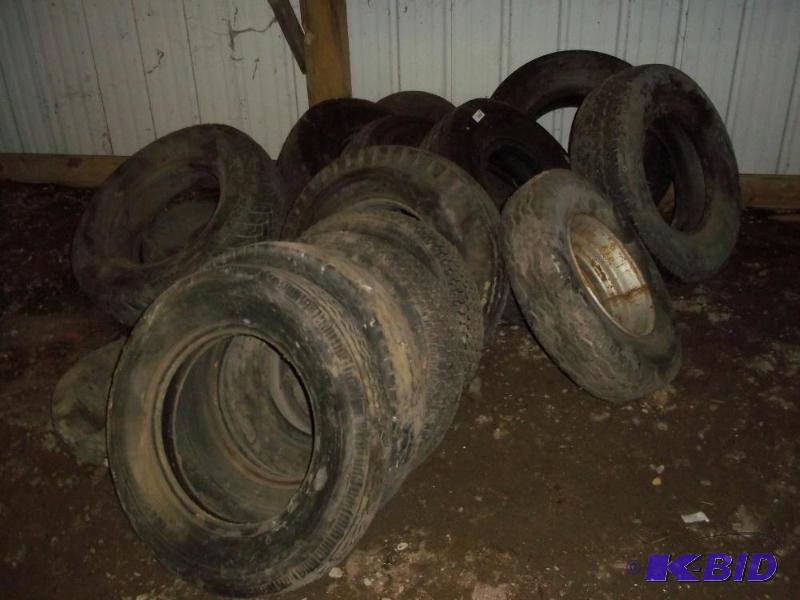 Group of misc tires...
