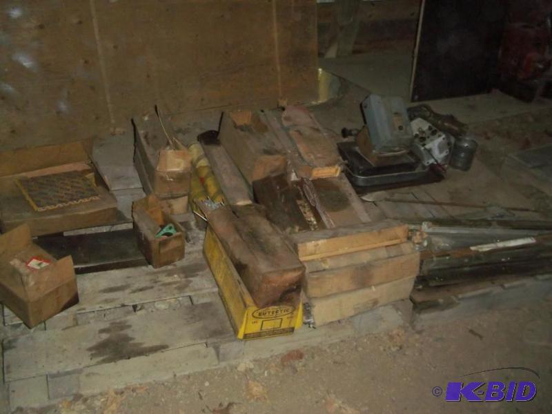 2 Pallets of Misc Parts   Welding rods  Drawe...