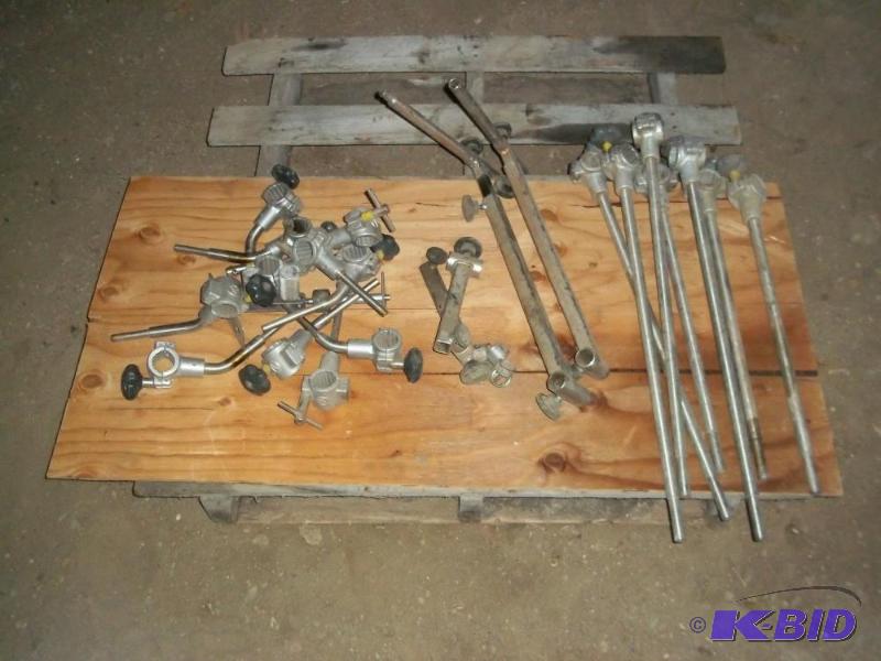 Swivel Clamps and rods...