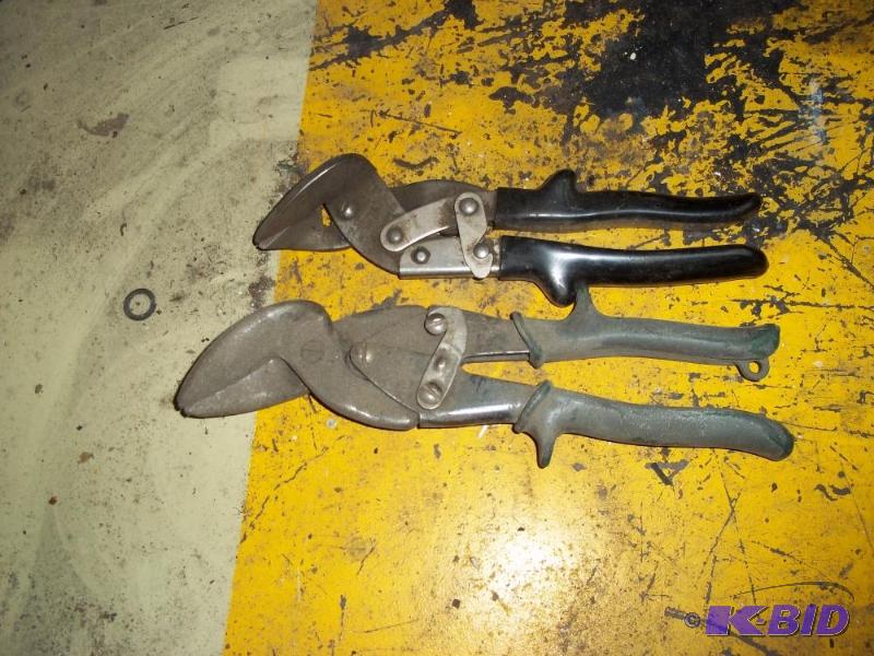 2 tin snips...