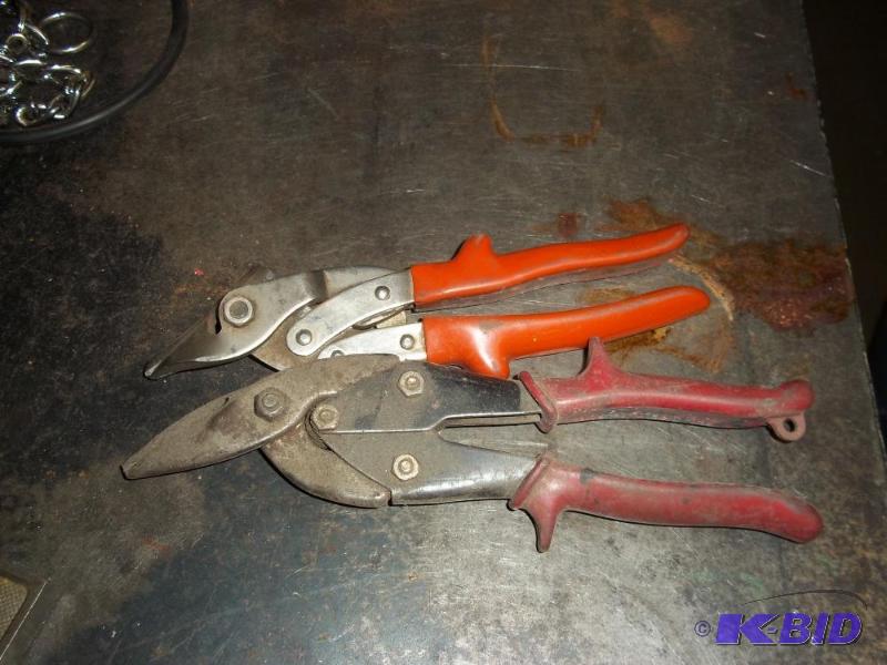 2 tin snips...