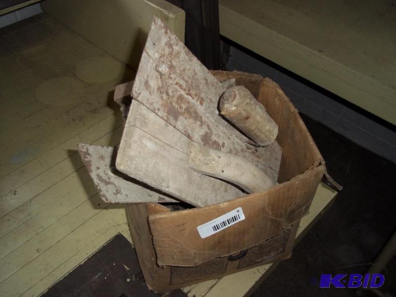 Box of Cement trowels...