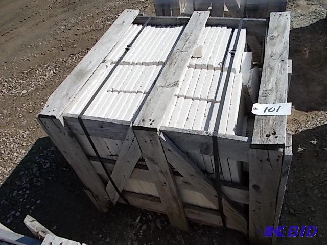 Asstd White Marble Sawn Flagstone...