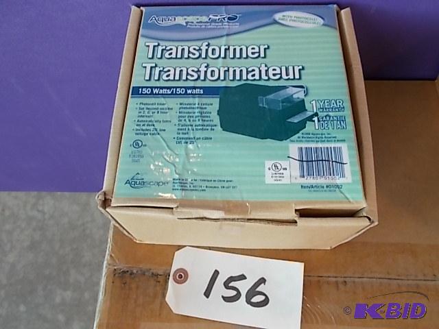 Aquascape 150 Watt Transformer With Photocell...