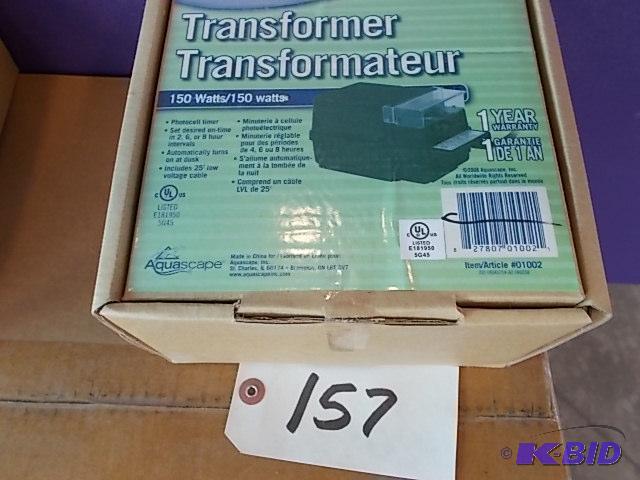 Aquascape 150 Watt Transformer With Photocell...