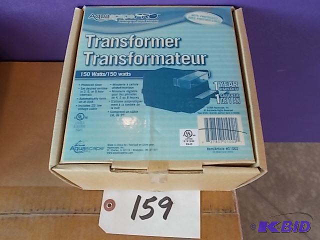 Aquascape 150 Watt Transformer With Photocell...
