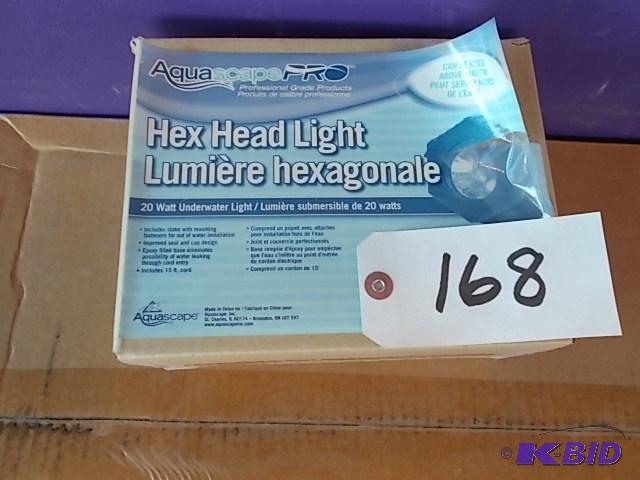 Aquascape Pro 20 Watt Underwater Hex Head Lig...