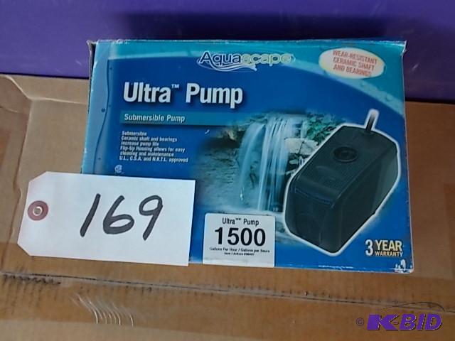 Aquascape Ultrapump Submersible Pump, 1500 GP...