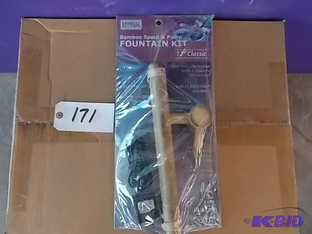 Bamboo Accents Bamboo Spout &amp Pump Founta...