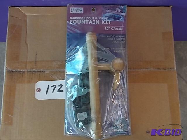 Bamboo Accents Bamboo Spout &amp Pump Founta...