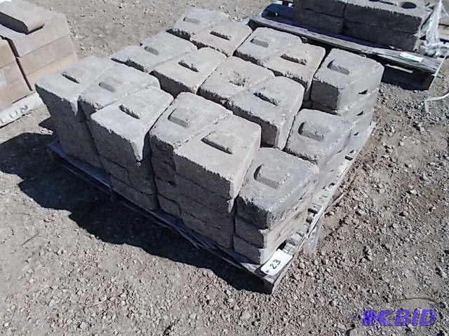 Approx. (68) Rockwood Vintage Tumbled Wall Bl...