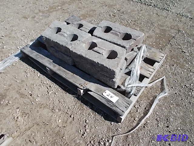 Approx. (7) Rockwood Vintage Tumbled Wall Blo...