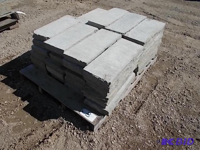 Approx. (47) Linar Blue Natural Wall Stone, 8...