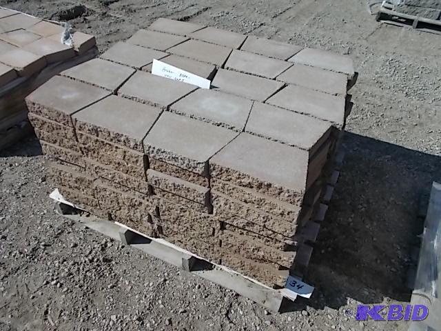 Approx. (180) Anchor Aspen Wall Block Caps, S...