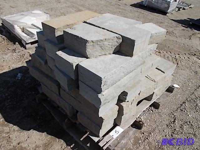 Approx. (42) Linar Blue Natural Wall Stone, 8...