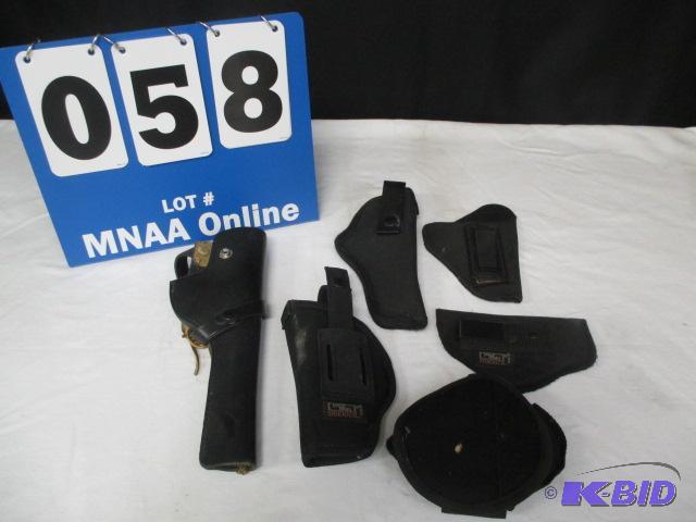 lot 00058 image: Gun holsters