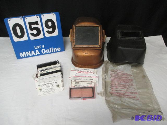 lot 00059 image: Welding helmets