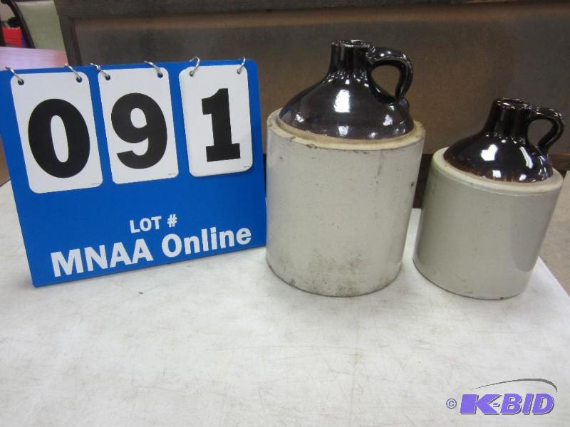 lot 00091 image: Stoneware Jugs