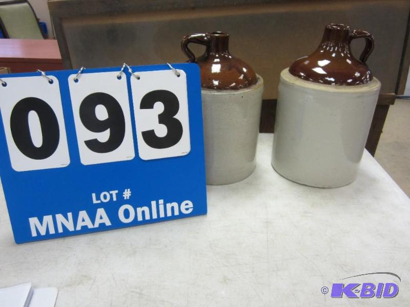 lot 00093 image: Stoneware Jugs