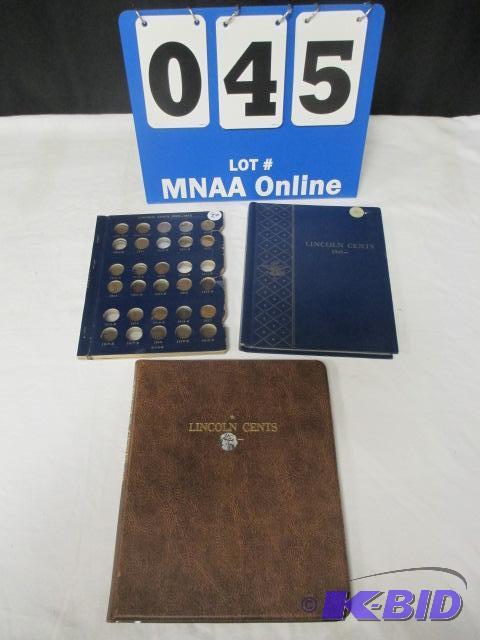 lot 45 image: Lincoln Head Cent Books