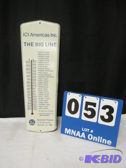 lot 53 image: Vintage thermometer