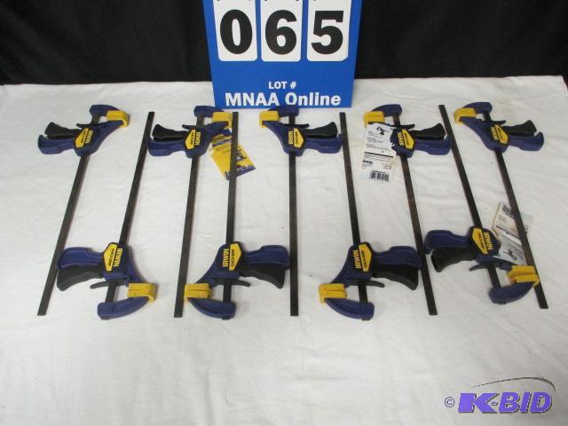 lot 65 image: Wood  clamps
