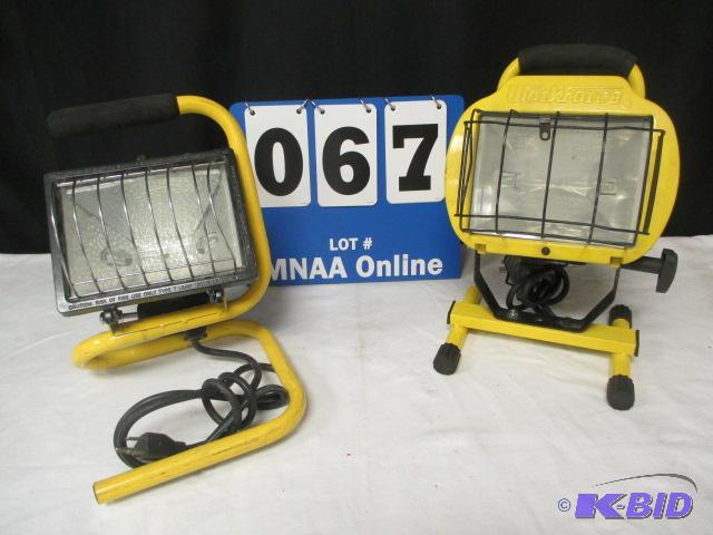 lot 67 image: Work lights
