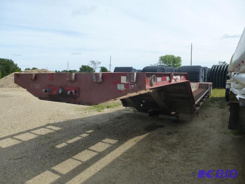 1998&nbspDynaweld&nbspLow boy trailer Has ...