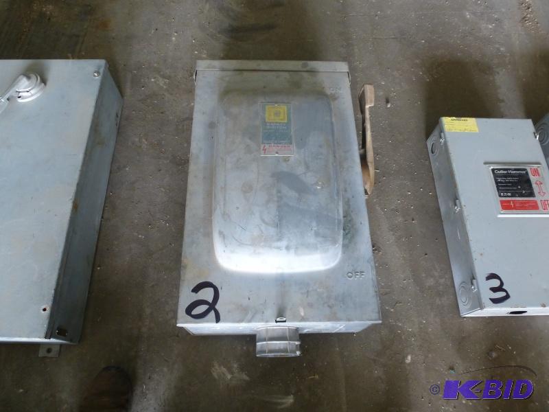 Square D Power switch Item# 2 Safety switch ...