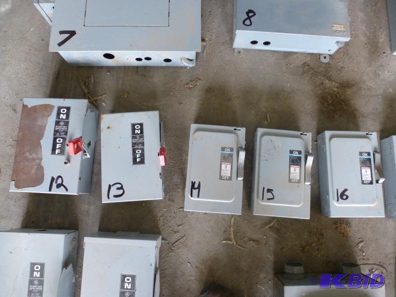 Siemens &amp GE Electrical Boxes Items# 12,...